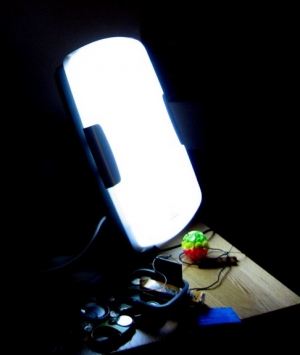 simulated sun lamp