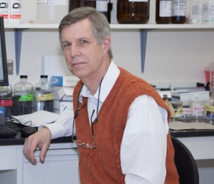 Professor Marty Root. Detail from photo by Marie Freeman